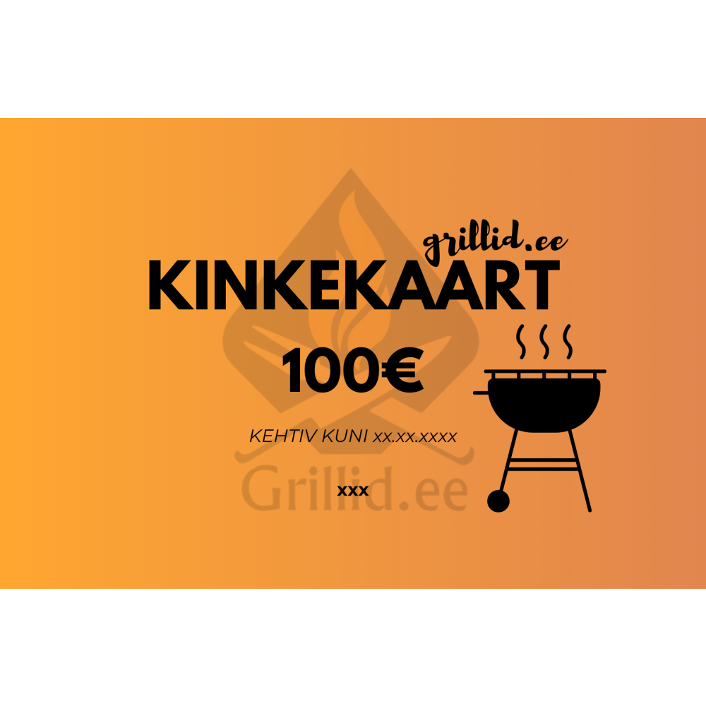 Kinkekaart 100,-